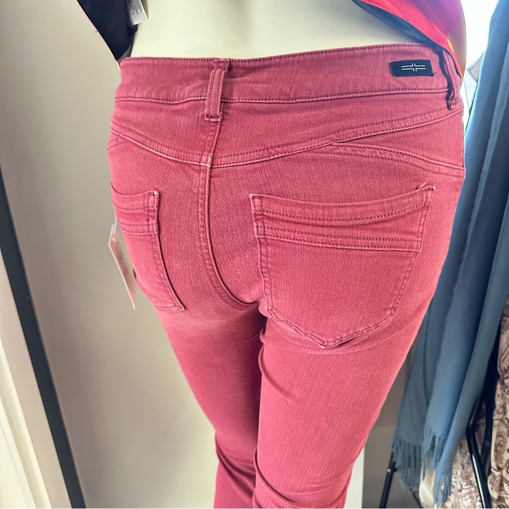 Liverpool • lived in red stretch skinny jeans